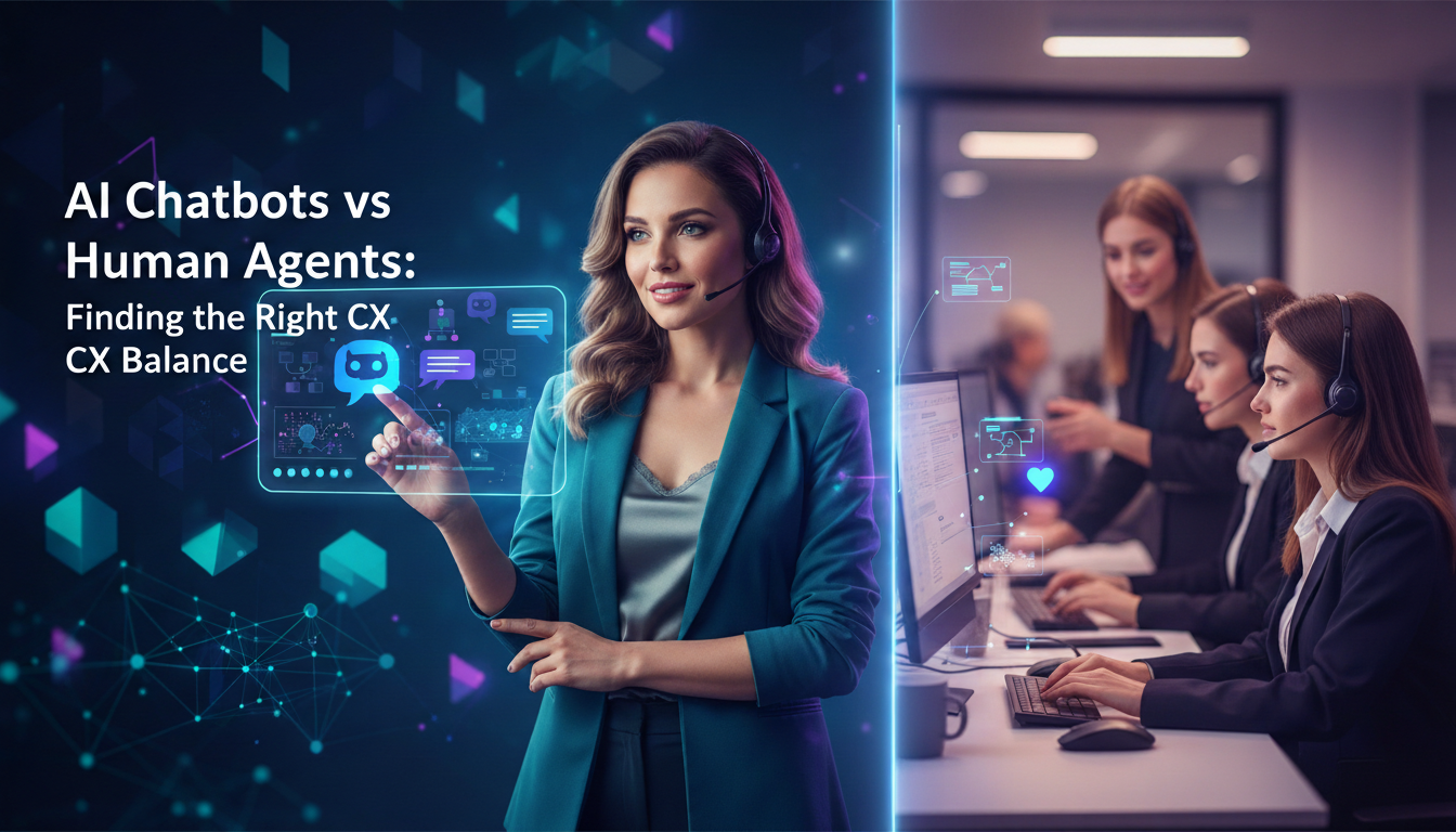 AI Chatbots vs Human Agents: CX Balance in 2026