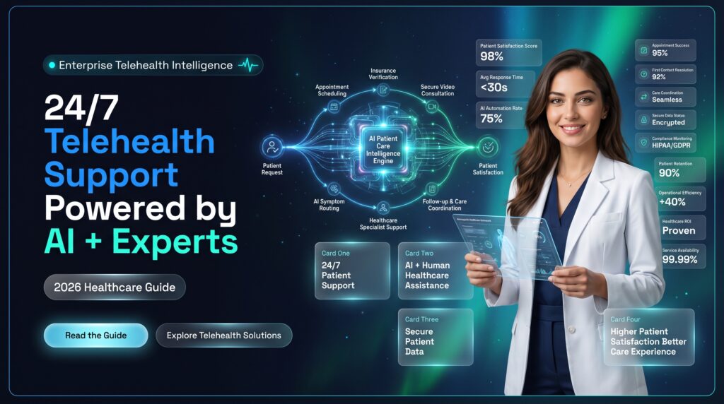 Telehealth Customer Support Outsourcing