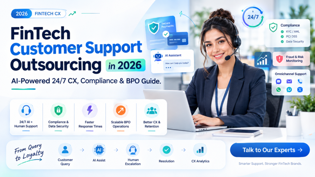 FinTech customer support outsourcing