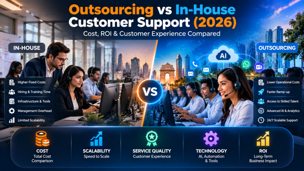 Outsourcing vs In-House Support Comparison